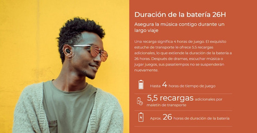 Auricular Haylou Gt1 Pro Bluetooth Inalámbrico Táctil