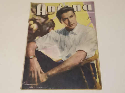Revista Antena N° 1373 De 1957. Tapa: Luis Davila