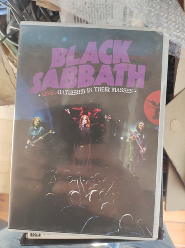Dvd Y Cd En Vivo De Black Sabbath Ozzy Geezer Iommi Difusión