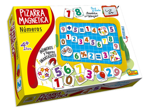 Pizarra Magnetica Para Marcador Imanes Numeros Juego Implas