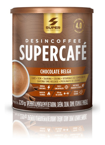 Supercafe Sabor Chocolate Belga 220g - Unidade