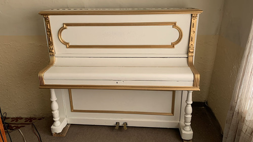 Piano Vertical Uebel & Lechleiter Blanco Mate