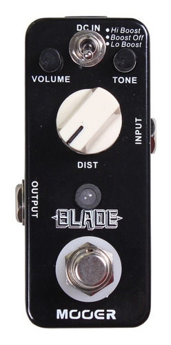 Mooer Blade Micro Pedal Analógico De Efecto P/ Guitarra