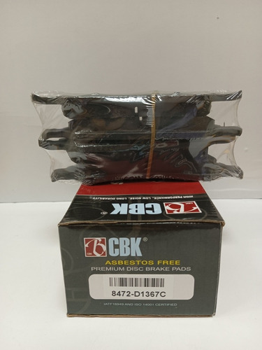 Pastilla Freno Del Chevrolet Silverado Avalanche Cbk 8472