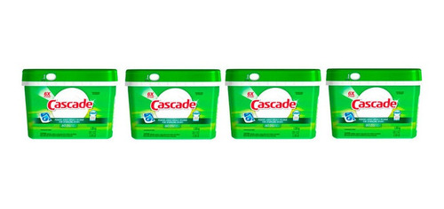 Detergente Cascade Original Actionpac 4 Un X 60 Tabs