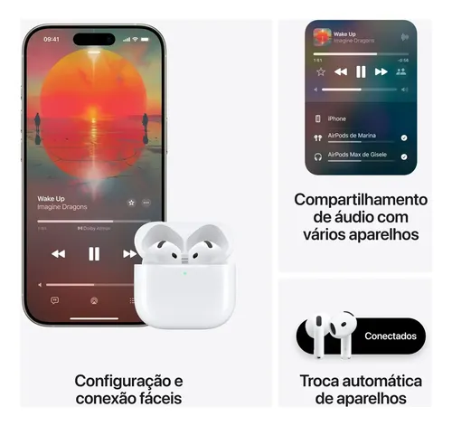 Apple AirPods 4 Mxp63ll/a Original | MercadoLivre