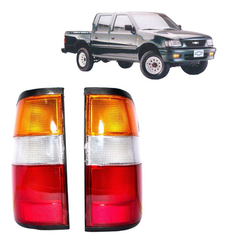 Par Farol Trasero Para Chevrolet Luv 2.5 4ja1t 1997 2001