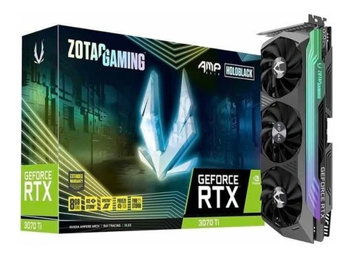 Placa de video Nvidia Zotac Gaming GeForce RTX 30 Series RTX 3070 Ti 8GB