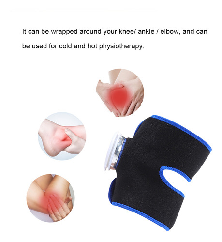 Kit De Fisioterapia Ice Hot Compress, Rodillera, Tobillo Y C