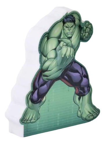 Luminária Led Shape Incrível Hulk Usb Marvel