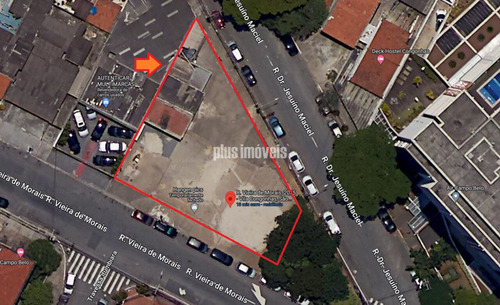 Imagem 2 de 6 de Terreno Plano S/ Árvores, No Campo Belo, Rua Vieira De Morais, Próximo Ao Aeroporto De Congonhas - Ze340