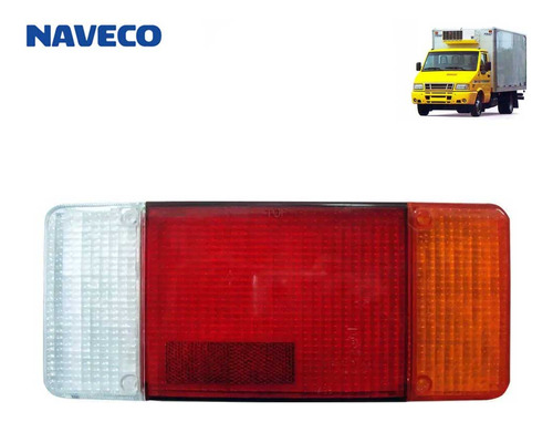  Lente Tras Direita Iveco Daily 5013 Chassis 7984015