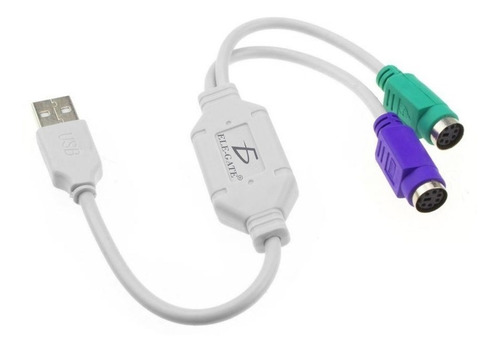 Convertidor Adaptador Usb Macho A Ps2 Hembra Ele-gate