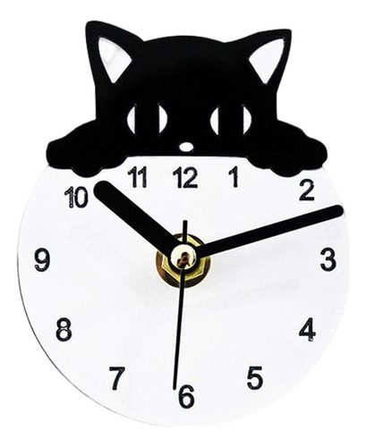 Reloj De Nevera Con Forma De Gato Para Decoración Del Hogar,