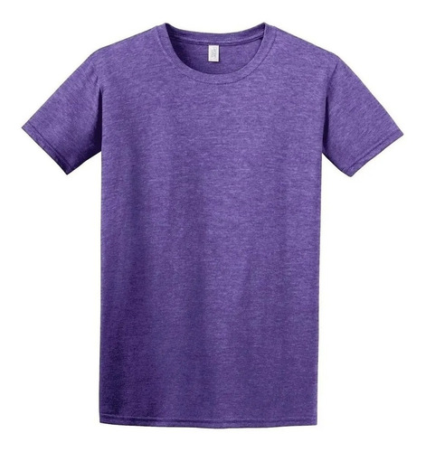 Playera Gildan Caballero  (algodón, 4 Unidades) Morado