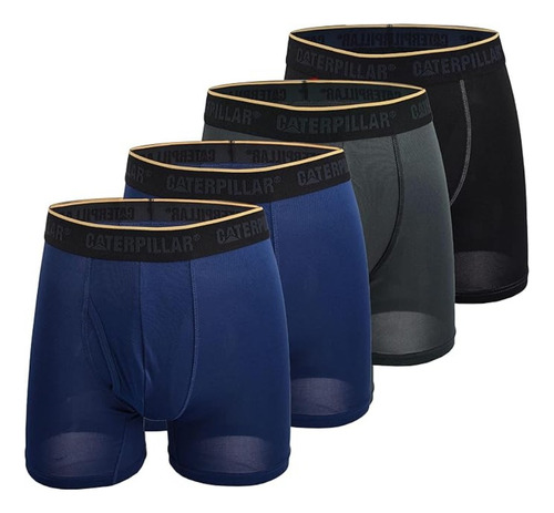 Boxer Caterpillar Hombre 4 Pack