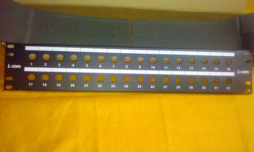 Ly-pp5-58 19  2u Conector Bnc Patch Panel Con 32