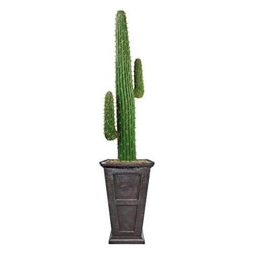 Cactus Mexicano Falso De 74 Pulgadas De Altura Maceta D...