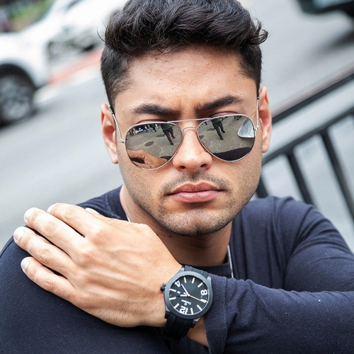 Relógio Champion Masculino Preto Analógico Ca31659p