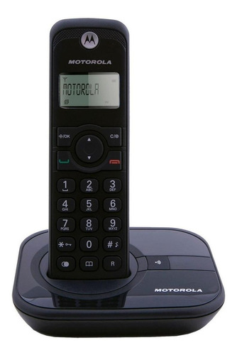 Telefone Motorola  Telefone Sem Fio Motorola sem fio - cor preto
