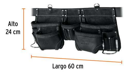 Porta Herramientas D Carnaza 15 Compartimentos Expert 101786