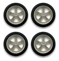 Comprar Pack 4 Ruedas 135mm Para Cortadora De Cesped Y Para Changos