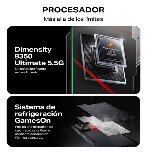 Infinix Gt 30 Pro 5g Dual Sim 256 Gb Negro 12 Gb Ram Destello Oscuro