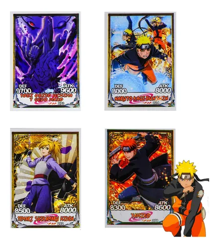 Kit 200 Cards - Naruto Legends / 50 Envelopes (cartinhas