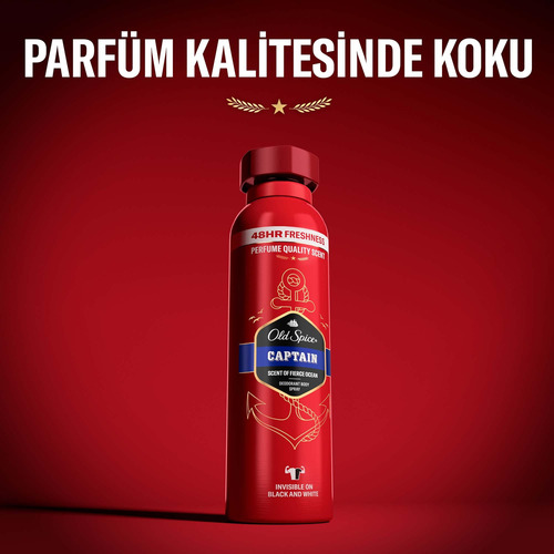 Desodorante En Aerosol Old Spice Captain, 175 Ml, Paquete De