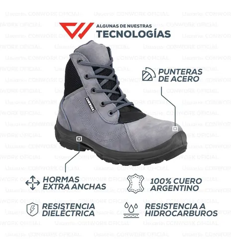 Zapatos de seguridad conwork sales