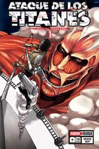 Manga Ataque De Los Titanes Vol. 01 (panini Méx)