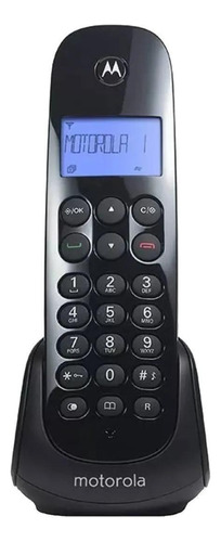 Teléfono Motorola  M700CA inalámbrico - color negro