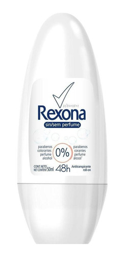 Desodorante Rexona Sem Perfume Roll On - 50ml