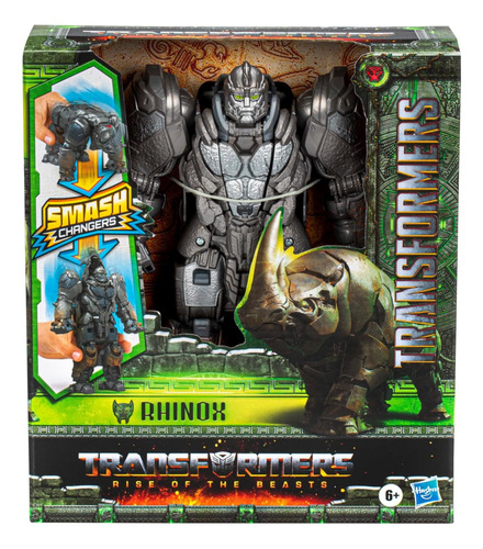 Transformers Rise Of The Beasts Smash Changers - Rhinox