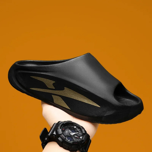 Zapatillas Casuales De Playa Con Fondo Grueso Para Hombre