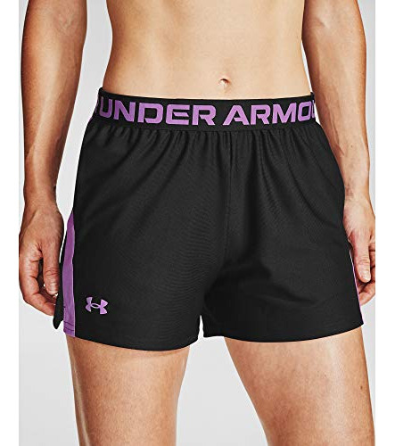 Bajo Armour Play Up Slit Cb Shorts, Negro  B07yxlncth_080424