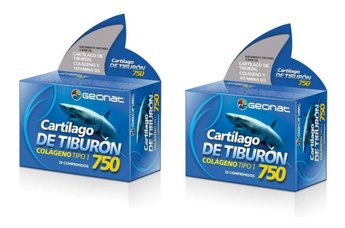 Cartilago Tiburon Colageno Dolores Huesos Articulaciones X2