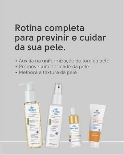 Rotina Skincare Clareadora