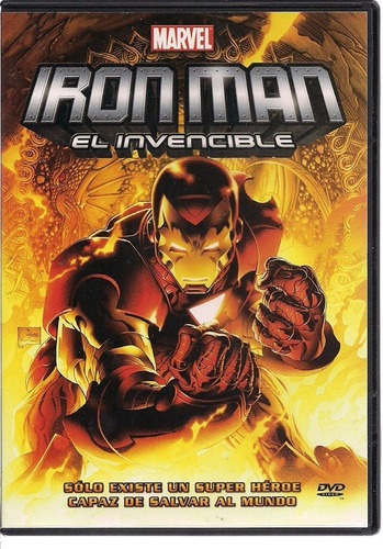 Iron Man El Invencible / Animación / Dvd Nuevo