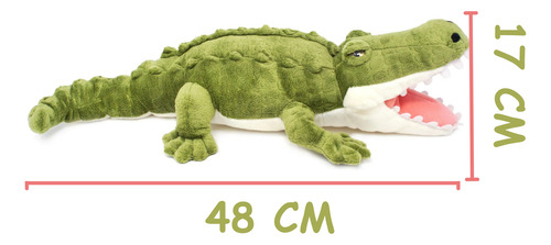 Cocodrilo De Peluche Realista Alta Calidad Viahart