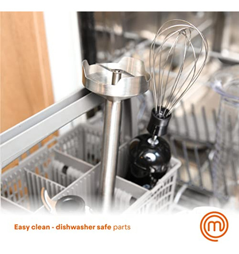 Batidora De Inmersión Masterchef Portátil Con Accesorios De