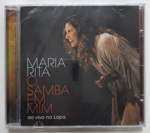 Cd Maria Rita - O Samba Em Mim / Ao Vivo Na Lapa