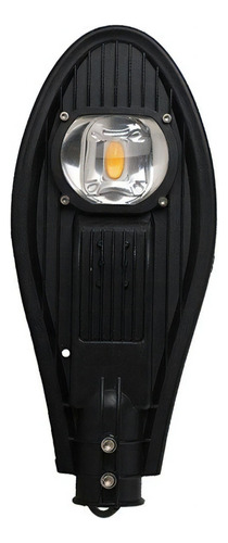 Axu Refletor LED Axu Pública 50W com luz branco-frio e carcaça preto 110V/220V