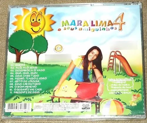 Cd Mara Lima E Seus Amiguinhos Vol 4 Original Lacrado 9484