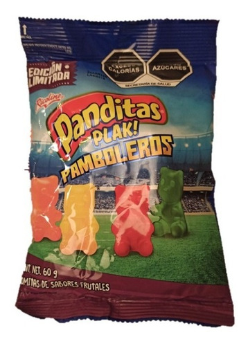 6 Panditas Plak Pamboleros Ricolino De 60gr Cada Una