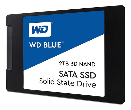 Ssd Wd Blue 3d Nand 2tb - Sata Iii 6 Gb/s 2.5' Wds200t2b0a