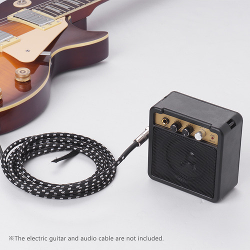 Amplificador De Caja De Voz, Miniguitarra, Altavoz En Pulgad
