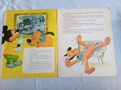 Cuento Antiguo * Pluto * Walt Disney Colec Mariposa Atlantid (Usado)