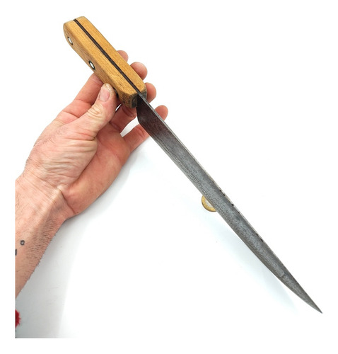 Cuchilla Campera Antigua Cabo Madera (mod1) - Cuchilleria (Usado)