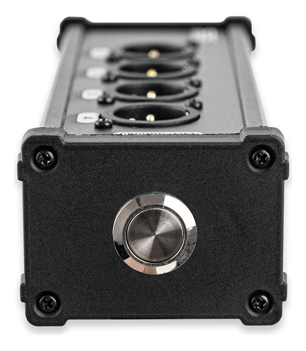 Medusa Sas Cat 1x4 Montada Com Xlr Painel Macho